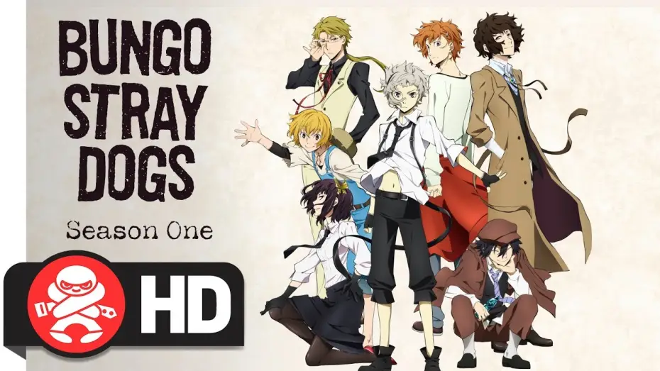 Wideo do serialu Bungou Stray Dogs – Bezpańscy literaci — Bungo Stray Dogs Complete Season 1 | DVD / Blu-Ray Combo