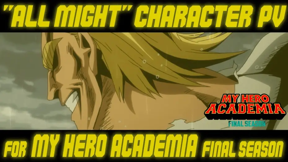 Wideo do serialu Akademia bohaterów — All Might Special Edition FINAL SEASON(English)