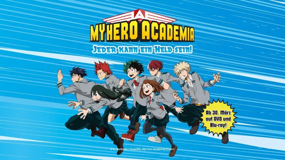 Видео к сериалу Akademia bohaterów — My Hero Academia (Anime-Trailer)