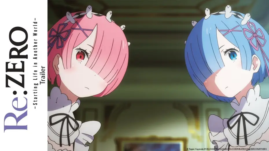 Видео к сериалу Re: Zero – Życie w innym świecie od zera — Re:ZERO en DVD & Blu-Ray - VOSTFR/VF