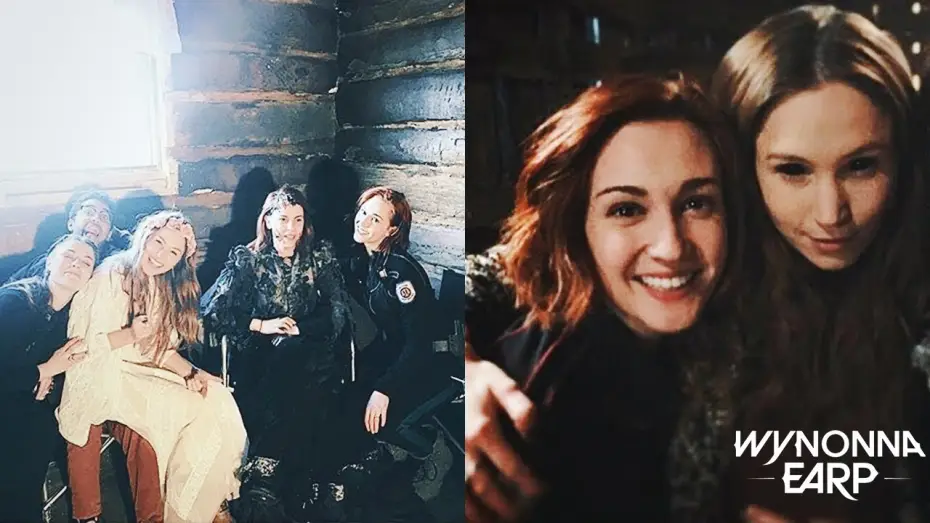 Wideo do serialu Wynonna Earp — Wynonna Earp Behind The Scenes Season 2 From Twitter [BTS]