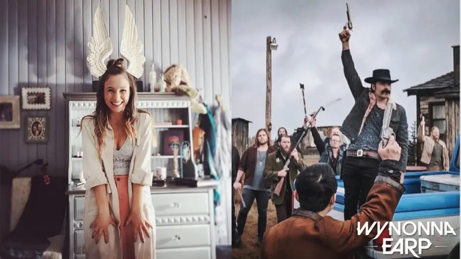Wideo do serialu Wynonna Earp — Wynonna Earp Behind The Scenes Season 3 From Twitter [BTS]