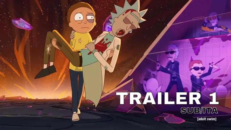 Видео к сериалу Rick i Morty — RICK E MORTY STAGIONE 5 | Full trailer dei nuovi episodi ~ Sub/Ita