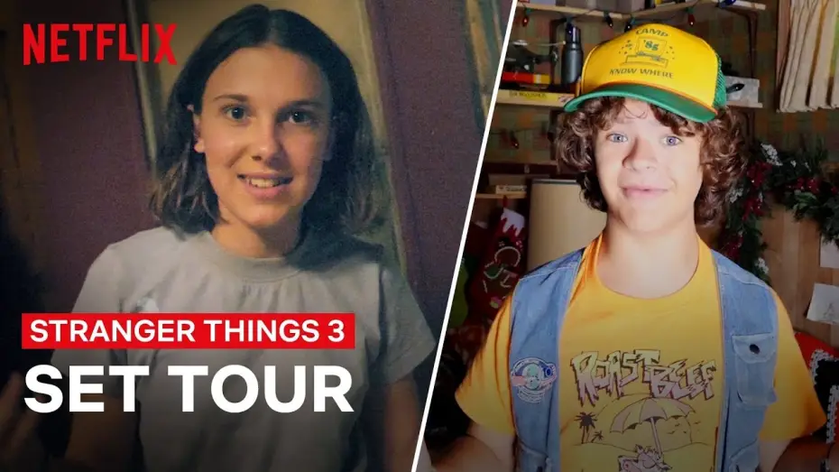 Видео к сериалу Stranger Things — Stranger Things 3 Cast Give You An All Access Behind the Scenes Tour