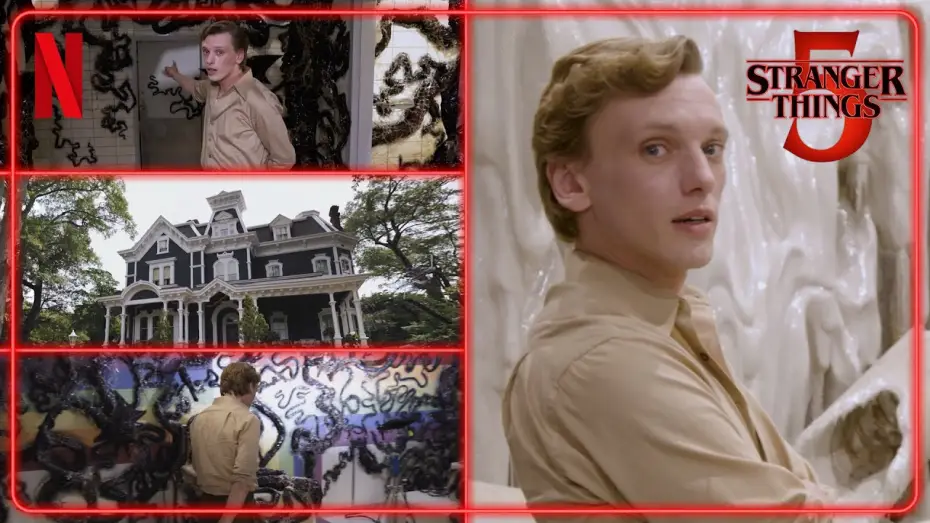 Видео к сериалу Stranger Things — Stranger Things 5 - Jamie Campbell Bower Stranger Set Tour