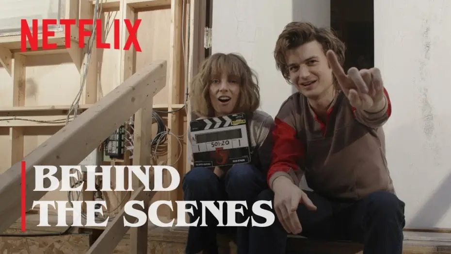 Видео к сериалу Stranger Things — Stranger Things 5 Behind the Scenes - On Set of The Final Season