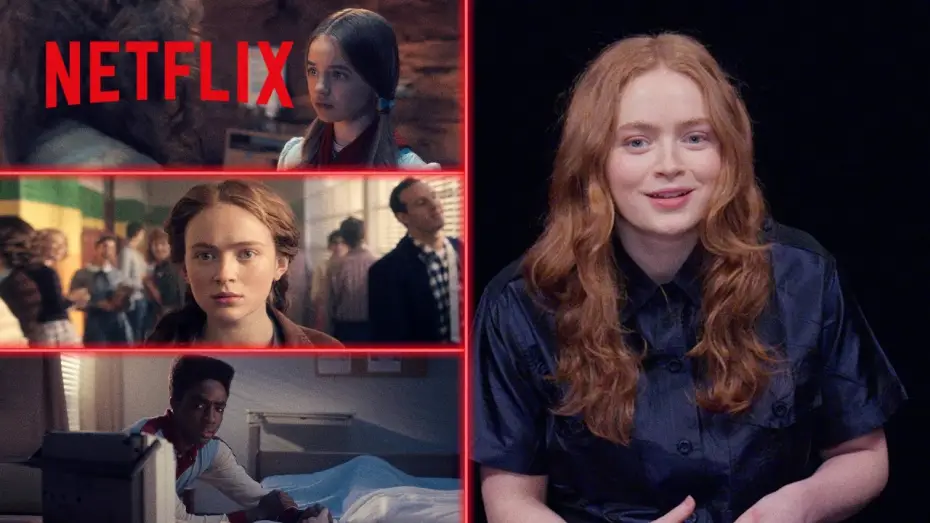 Видео к сериалу Stranger Things — Sadie Sink on Max's Season 5 Return