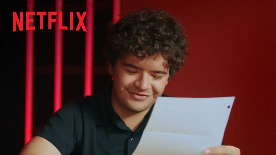 Видео к сериалу Stranger Things — Stranger Things 5 - Gaten Matarazzo Reads Fan Letter