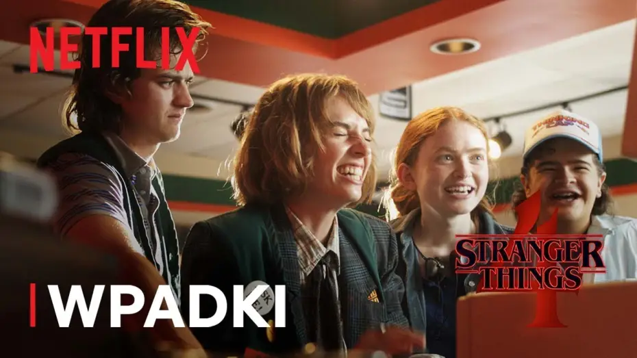 Видео к сериалу Stranger Things — Stranger Things: Sezon 4 – wpadki | Netflix