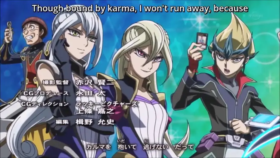 Wideo do serialu 遊☆戯☆王ARC-V — Opening 5 | LIGHT OF HOPE - Unknown Number!!! [Subtitled]