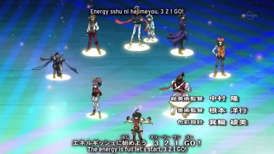 Wideo do serialu 遊☆戯☆王ARC-V — Opening 3 | UNLEASH - Gekidan Niagara [Subtitled]