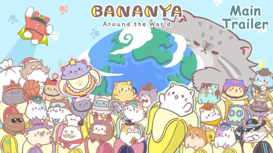Wideo do serialu ばなにゃ — Bananya Around the World Main Trailer [English Sub]