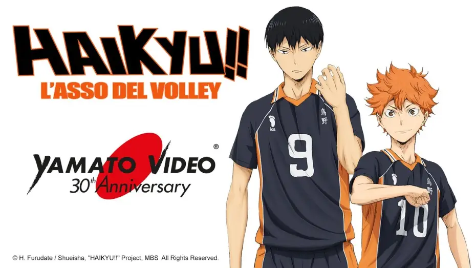 Wideo do serialu Haikyu!! — HAIKYU! L'ASSO DEL VOLLEY | Yamato Video 30th Anniversary