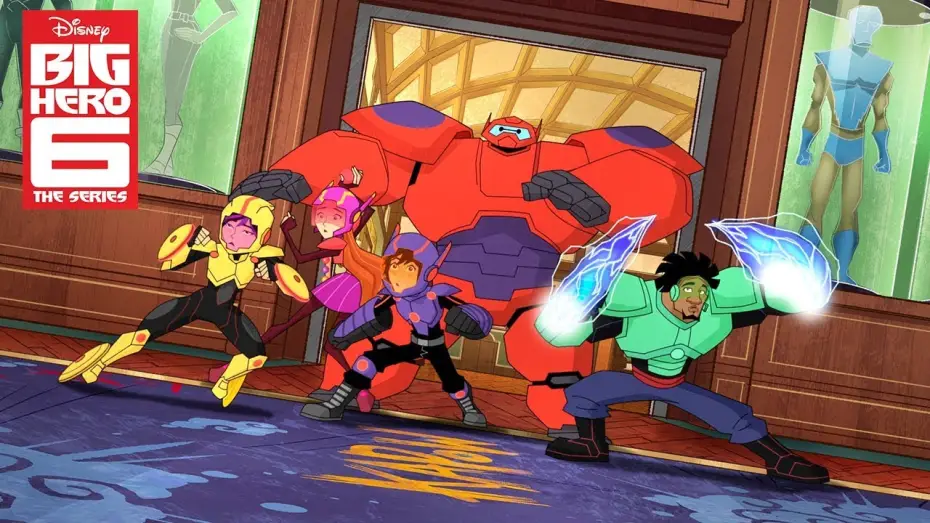 Wideo do serialu Wielka Szóstka: Serial — Sneak Peek | Big Hero 6 The Series | Disney XD