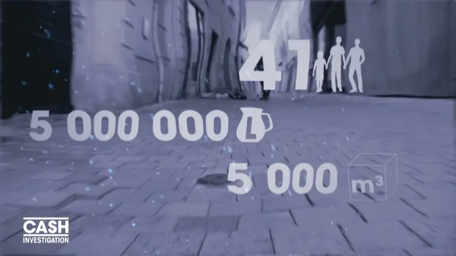 Wideo do serialu Cash Investigation — Nîmes, la fuite qui valait 5 millions de litres - Cash investigation