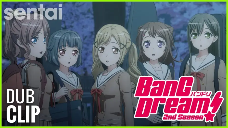 Wideo do serialu BanG Dream! — Season 2 Official Dub Clip
