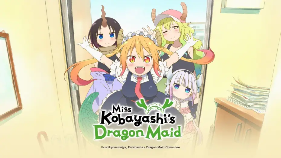 Видео к сериалу Kobayashi-san Chi no Maid Dragon — Miss Kobayashi's Dragon Maid (Anime-Trailer)