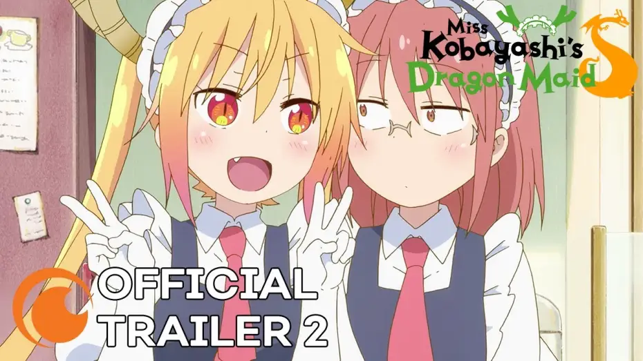 Wideo do serialu Smocza pokojówka panienki Kobayashi — Miss Kobayashi's Dragon Maid S | OFFICIAL TRAILER 2