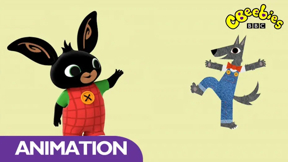 Wideo do serialu Bing — Bing: Bing Thing - Big Bad Wolf Game - CBeebies