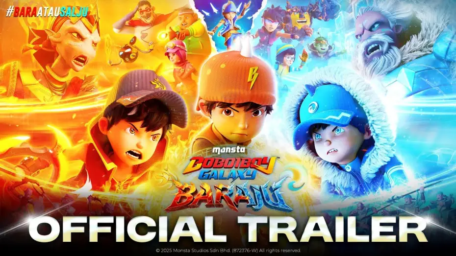 Wideo do serialu BoBoiBoy Galaxy — BoBoiBoy Galaxy Baraju | Official Trailer