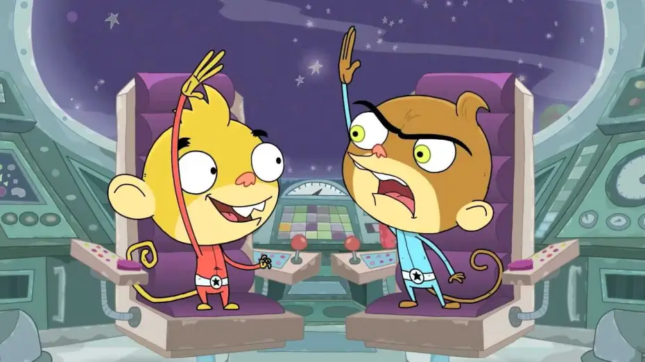 Видео к сериалу Astro Małpy — ROCKET MONKEYS Series Trailer