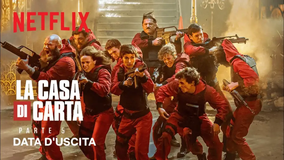 Wideo do serialu Dom z papieru — La casa di carta - Parte 5 | Data d'uscita | Netflix