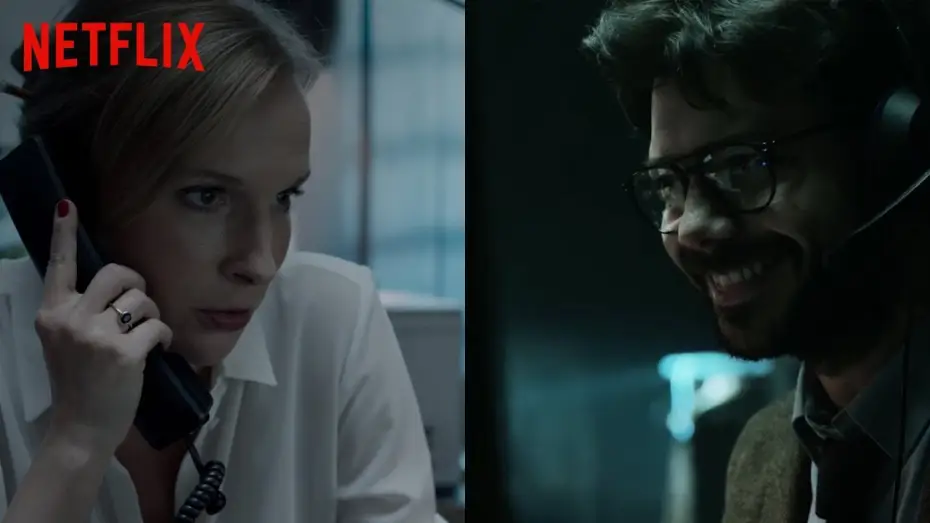 Wideo do serialu Dom z papieru — Profesor i Urząd Skarbowy | Dom z papieru | Netflix