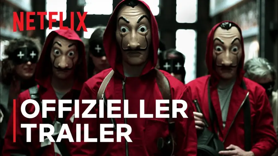 Wideo do serialu Dom z papieru — Haus des Geldes | Serien-Trailer | Deutsch HD