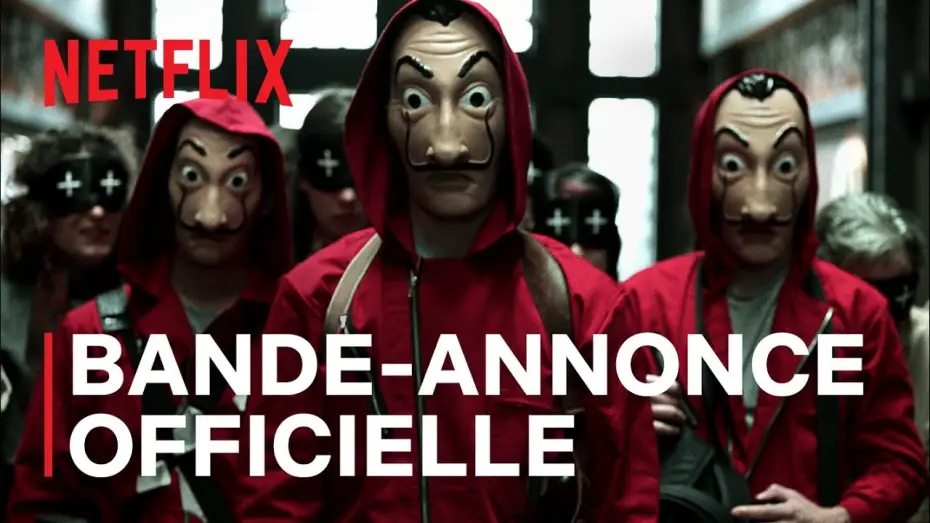 Wideo do serialu Dom z papieru — La casa de papel | Bande-annonce de la série VF | Netflix France