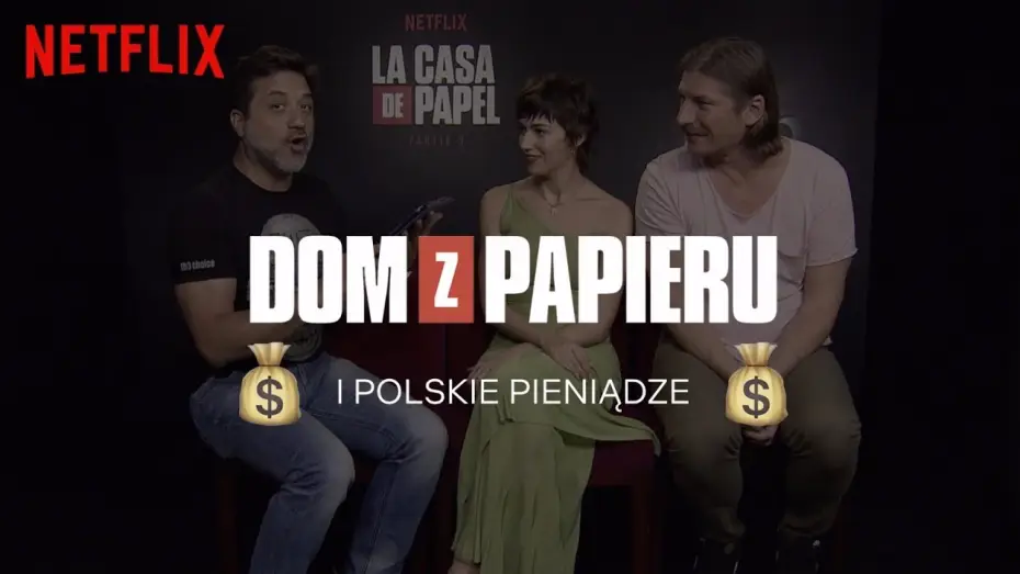 Wideo do serialu Dom z papieru — Polskie pieniądze | Dom z papieru | Netflix