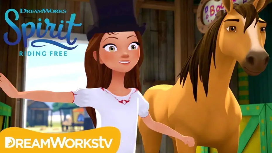 Wideo do serialu Mustang: Duch wolności — EXCLUSIVE SHORT: The Better-Than-Bunnies Magic Show! | SPIRIT RIDING FREE