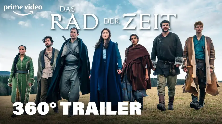 Wideo do serialu Koło czasu — Das Rad der Zeit Offizieller 360 Grad Trailer | Prime Video DE