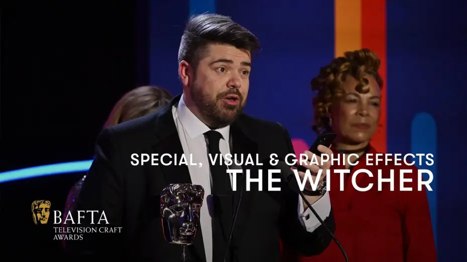 Wideo do serialu Wiedźmin — The Witcher wins Special, Visual and Graphic Effects | BAFTA TV Craft Awards 2024