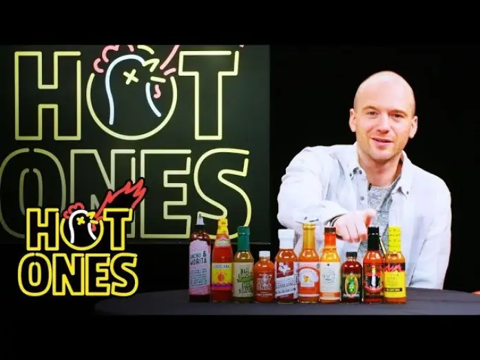 Видео к сериалу Hot Ones — Season Five Hot Sauce Lineup, REVEALED | Hot Ones