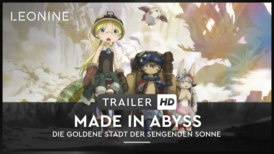 Wideo do serialu Made in Abyss — Made in Abyss - Die Goldene Stadt der sengenden Sonne - Trailer (deutsch/german; FSK 6)