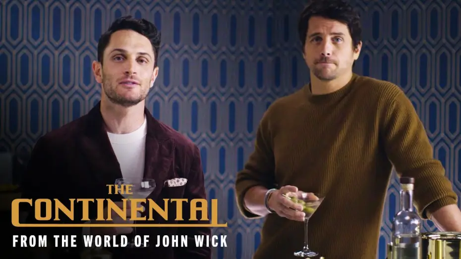Wideo do serialu Continental: W świecie Johna Wicka — 'Martini Tutorial' With Colin Woodell & Ben Robson