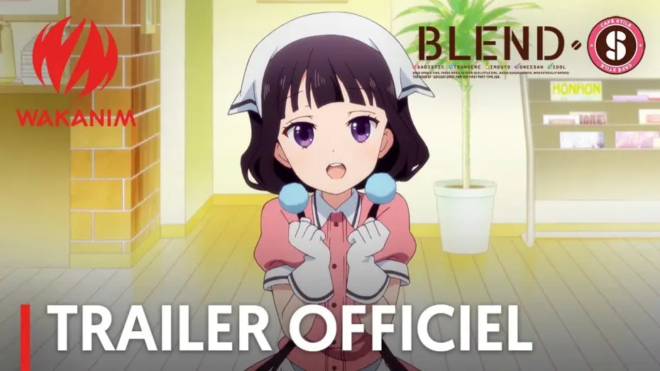 Видео к сериалу Blend S — BLEND-S - Bande Annonce VOST