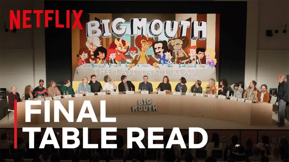 Wideo do serialu Big Mouth — The Cast of Big Mouth's Final Table Read | Netflix