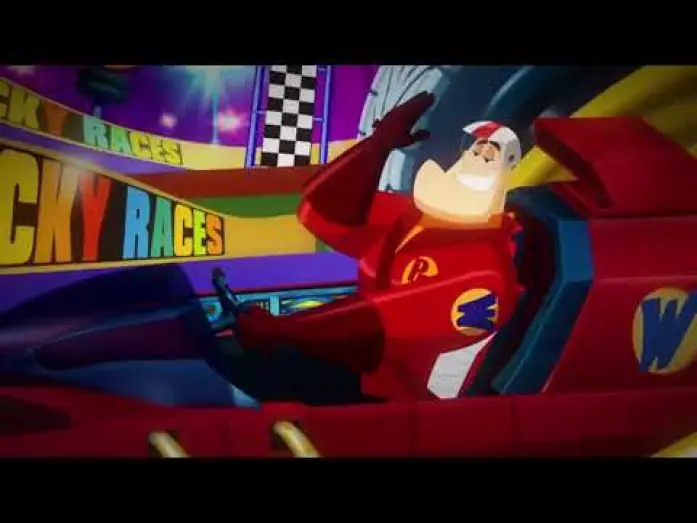 Видео к сериалу Odlotowe wyścigi — Wacky Races (2017) | Opening Theme (English) (HD)
