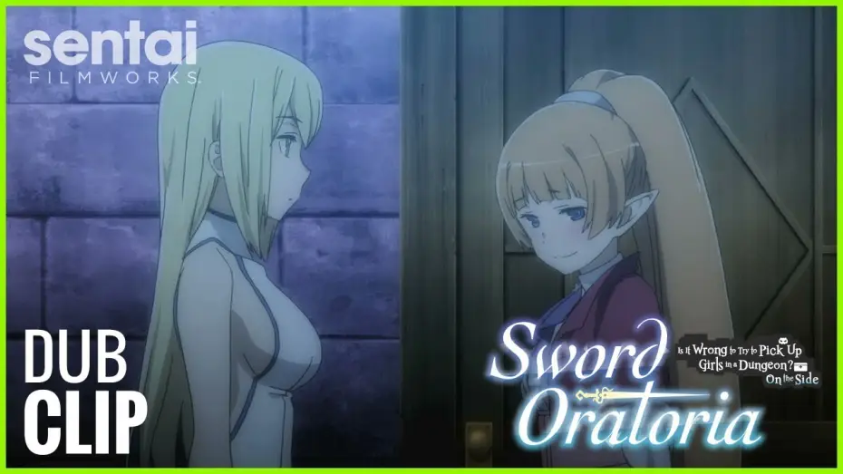 Видео к сериалу Dungeon ni Deai wo Motomeru no wa Machigatteiru Darou ka Gaiden: Sword Oratoria — Sword Oratoria - Official Dub Clip #2