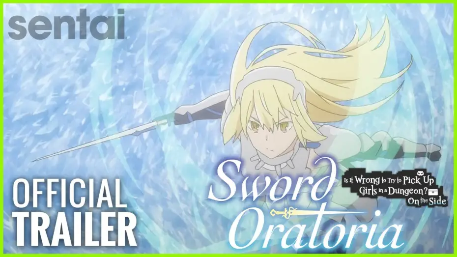 Видео к сериалу Dungeon ni Deai wo Motomeru no wa Machigatteiru Darou ka Gaiden: Sword Oratoria — Sword Oratoria: Is It Wrong to Try to Pick Up Girls in a Dungeon? On the Side Official Trailer