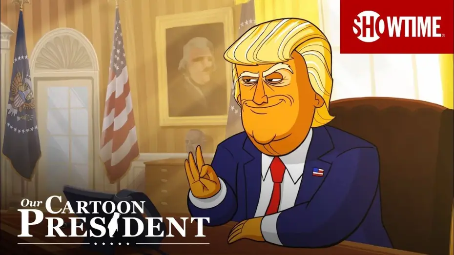 Wideo do serialu Prezydent z kreskówki — Our Cartoon President (2018) | Official Trailer | Stephen Colbert SHOWTIME Series