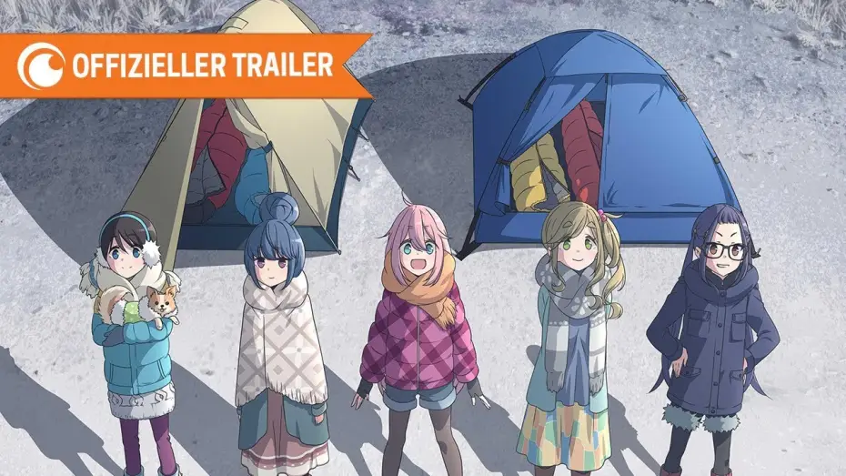 Wideo do serialu Beztroski kemping — Laid-Back Camp - Trailer