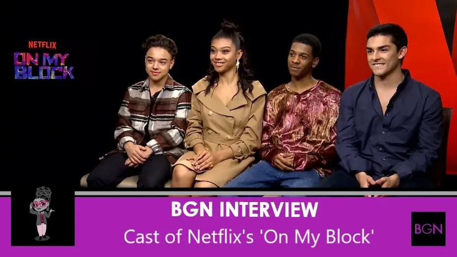 Wideo do serialu On My Block — Interview with the Cast