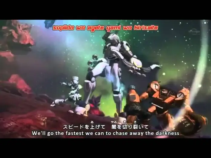 Wideo do serialu Chousoku Henkei Gyrozetter — Opening | Let's Go! - Masahiko Kondo [Subtitled]