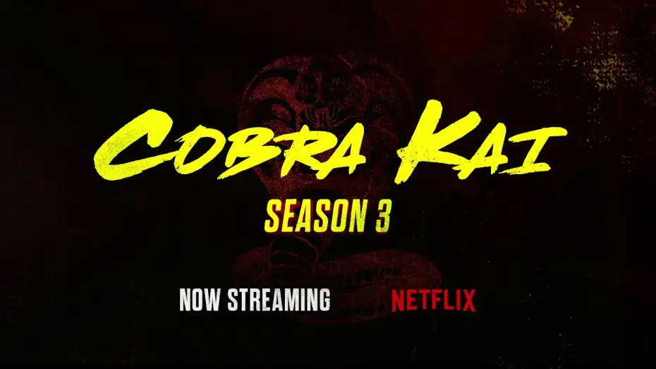 Wideo do serialu Cobra Kai — Get Kickin’ - Season 3 Now Streaming