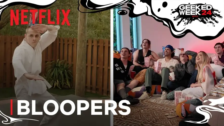 Wideo do serialu Cobra Kai — Season 6 Bloopers - Cast Reacts