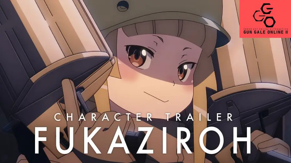 Wideo do serialu Sword Art Online Alternative: Gun Gale Online — Gun Gale Online II Character Trailer (Fukaziroh) [Subtitled]