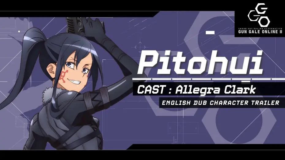 Wideo do serialu Sword Art Online Alternative: Gun Gale Online — Gun Gale Online II English Dub Character Trailer (Pitohui)