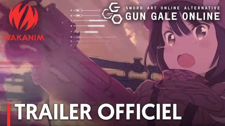 Видео к сериалу Sword Art Online Alternative: Gun Gale Online — SWORD ART ONLINE ALTERNATIVE "GUN GALE ONLINE" - Bande Annonce VOST